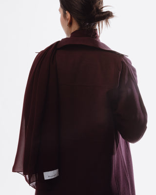 The Jacket In Maroon